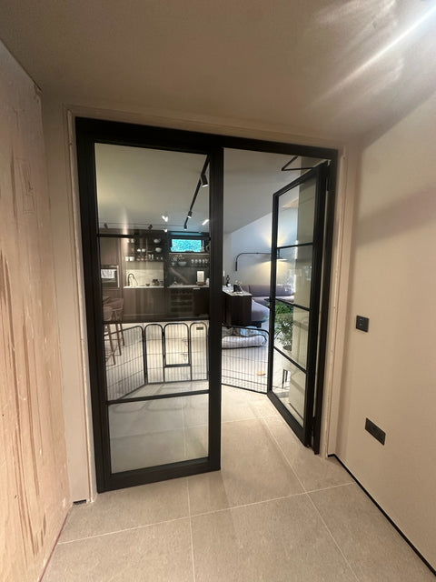 Fire Rated Double Steel Doors - Made To Measure