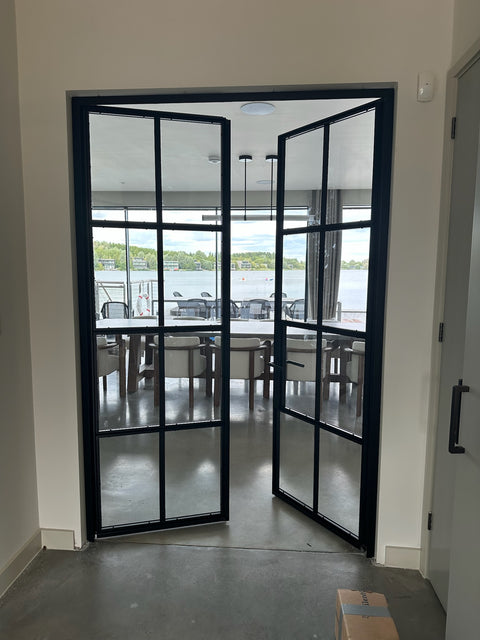 Fire Rated Double Steel Doors - Made To Measure
