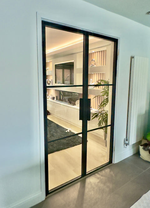 Double Steel Doors