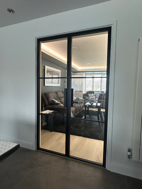 Double Steel Doors