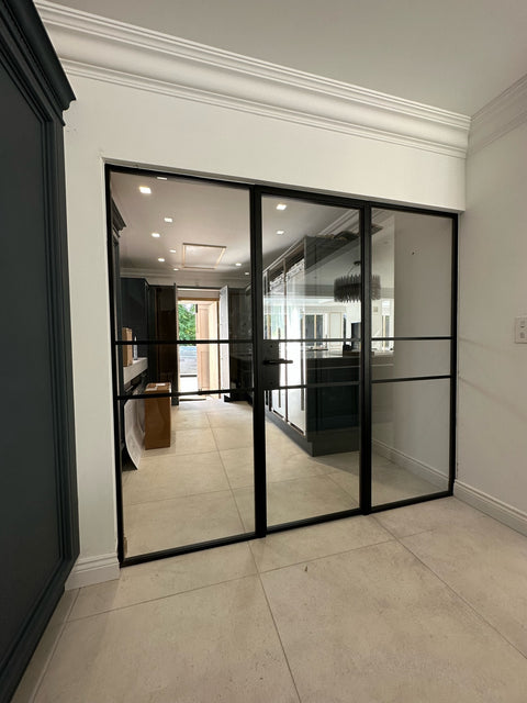 Double Steel Doors