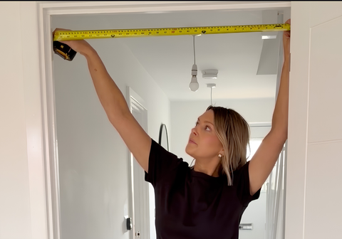 Steel Door Company supply only. A customer getting her own measurements