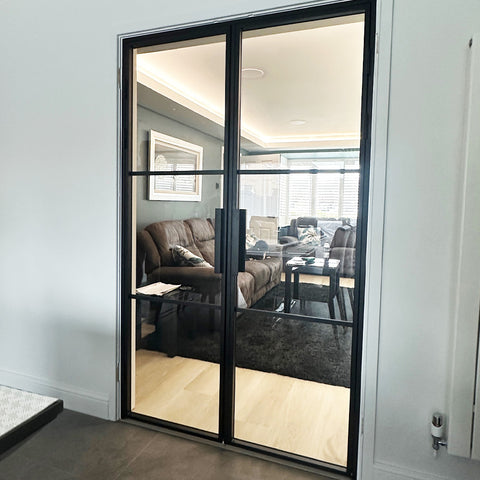 Double Steel Doors