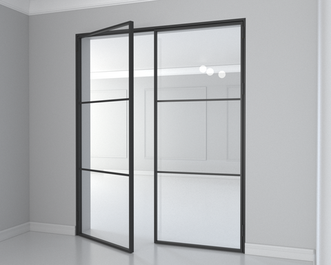 Double Steel Doors